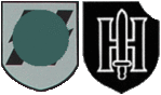 Decals / deutsche Helmabzeichen 9.SS-Panzer-Division Hohenstaufen 1 im Maßstab 1:6