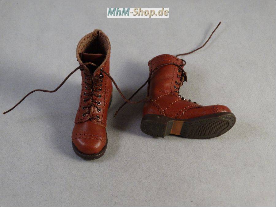 1/6 Scale Soldier Accessories WWII U.S 101st Airborne Troops Combat Boots Shoes 