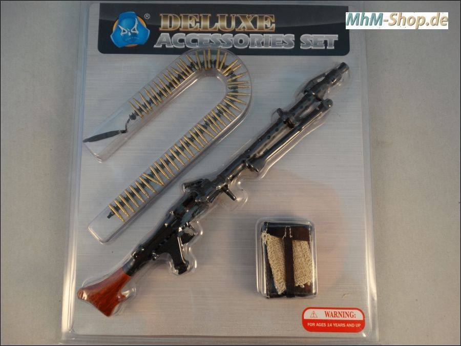 Ammo Cartridges w/ Crate 1/6 Scale DID Action Figures Baldric MG34 Gunner 