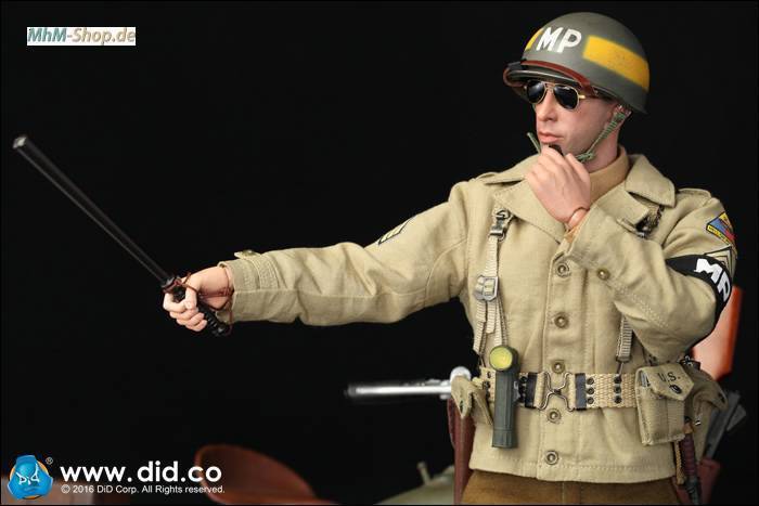 DID DRAGON IN DREAMS 1:6TH SCALE WW2 U.S ARMY MILITARY POLICE HEAD FROM BRYAN 