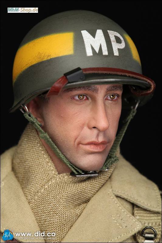 Tan Scarf 1/6 Scale Toy WWII 2nd Armored Division MP 