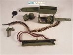 DiD SS Panzer Divison Das Reich Egon / German large MG set in scale 1: 6