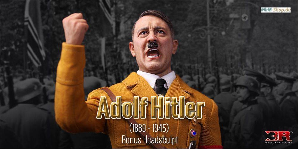 3R [GM640] 1/6 1889 - 1945 Adolf Hitler 1/6 Scale 
