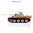 1:16 RC Panther Ausf. G IR unlackiert Torro Pro-Edition+passendes Fliegererkennungstuch