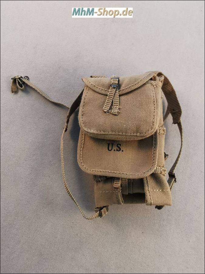 DID A80140 1/6 WWII US 2nd Ranger Battalion Series Private Caparzo Backpack Bag 