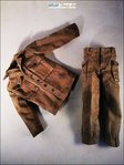 77th Infantry Division Combat Medic Dixon / US uniform set weathered on a scale of 1: 6