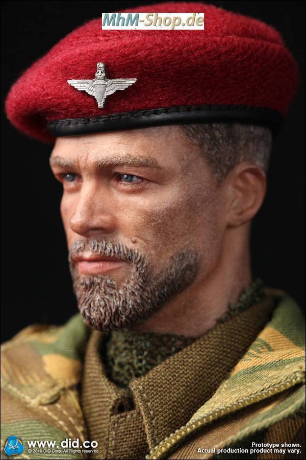 Beret for DID K80136 WWII British 1st Airborne Red Devils 1/6 Scale Action for sale online