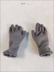 WWII German Luftwaffe Captain - Willi / gloves in gray on a scale of 1: 6