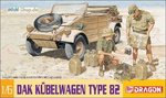 Dragon / DAK Kübelwagen Type 82 in the scale 1:6