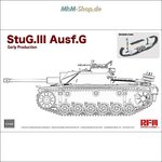 RFM / StuG III Ausf. G early with Workable tracks with aviator identification cloth in 1:35 scale