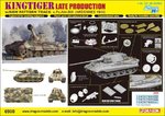 Dragon / Kingtiger Late Prod.w/New PatternTrack in 1:35 scale