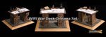 Immediately available !!! WWI War Desk Diorama Set in 1:6 scale