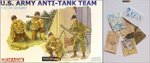 Dragon / U.S. Army Anti -Tank Team + 6 Gefechtskarten im Maßstab 1:35