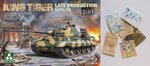 Takom / WWII Ger Heavy Tank Sd.Kfz182 King Tiger Late Producti 2 in1 + 6 battle maps in 1:35