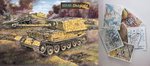 Dragon / Sd.Kfz.184 Ferdinand (Battle Kursk) + 6 Gefechtskarten im Maßstab 1:35