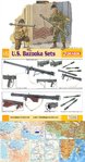 Dragon / U.S. Bazooka Sets + 6 Gefechtskarten im Maßstab 1:6